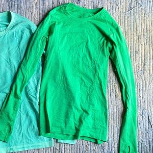 Long Sleeve LuLu Lemon - ONE ONLY (green)